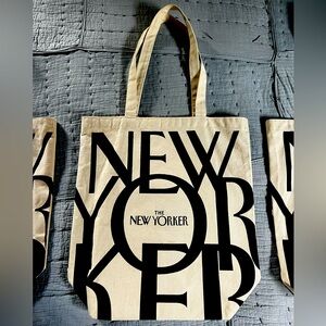 New York Times cotton tote NEW!